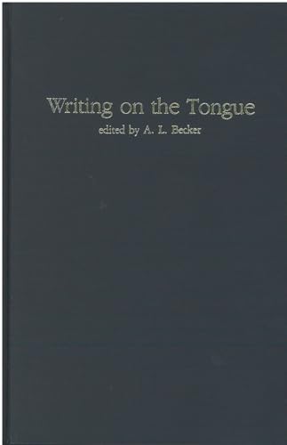 Writing on the Tongue (studies of Indonesian Literature)