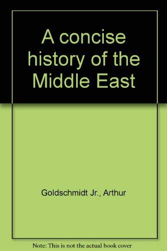 Beispielbild fr A Concise History of the Middle East zum Verkauf von Better World Books