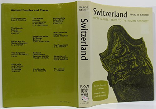 Imagen de archivo de Switzerland, from earliest times to the Roman conquest a la venta por N. Fagin Books