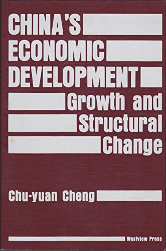 Imagen de archivo de China's Economic Development: Growth and Structural Change a la venta por Wonder Book