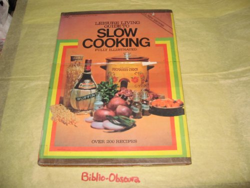 Imagen de archivo de Leisure living guide to slow cooking a la venta por Half Price Books Inc.