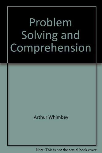 Stock image for Problem Solving and Comprehension: A Short Course in Analytic Reasoning for sale by Chapter 2 Books