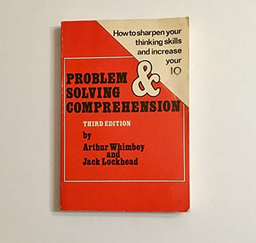 9780891680482: Title: Problem Solving and Comprehension
