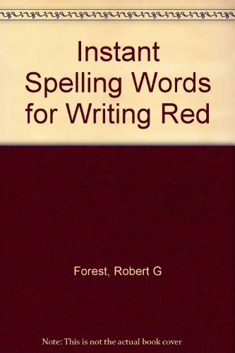 Beispielbild fr Instant Spelling Words for Writing Red zum Verkauf von Nationwide_Text