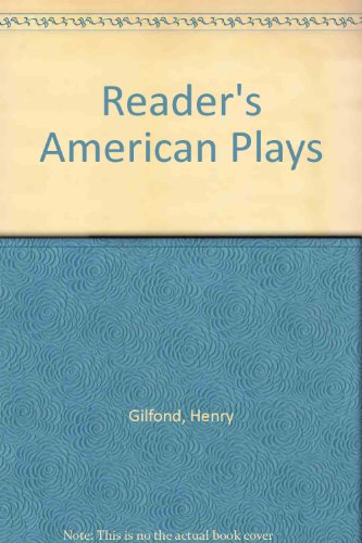 Stock image for Reader's American Plays for sale by Better World Books: West