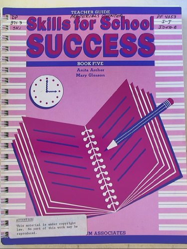 Beispielbild fr Skills for School Success: Teacher Guide, Book 5 zum Verkauf von GoldBooks