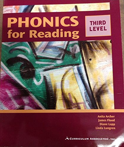 Stock image for PHONICS for READING - THIRD LEVEL for sale by Goodwill Books