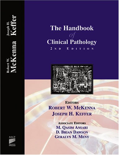 Stock image for Handbook of Clinical Pathology for sale by Better World Books