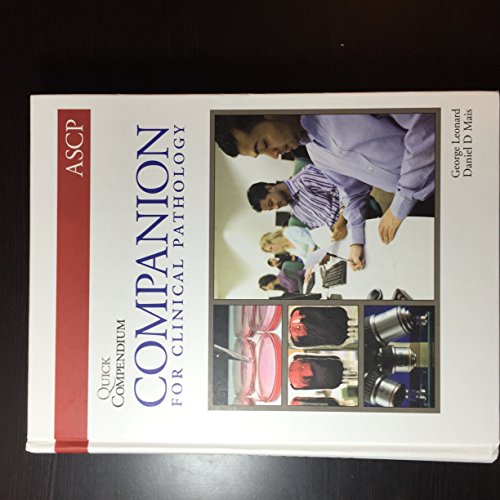 Stock image for Quick Compendium Companion for Clinical Pathology for sale by HPB-Red