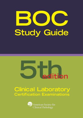 Beispielbild fr Board of Certification Study Guide for Clinical Laboratory Certification Examinations, 5th Edition (BOR Study Guides) zum Verkauf von SecondSale