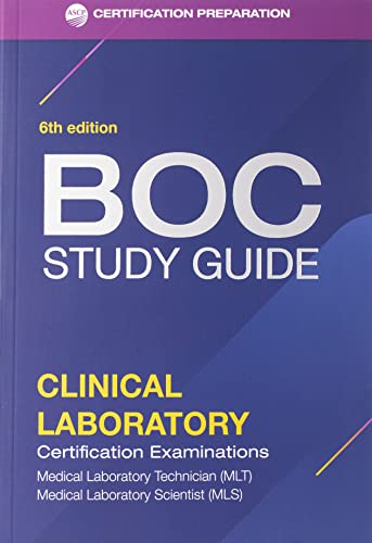 9780891896609: BOC Study Guide: Clinical Laboratory Examinations: Enhanced Edition