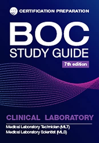 9780891896845: BOC Study Guide MLS-MLT Clinical Laboratory Examinations: Medical Laboratory Technician (MLT), Medical Laboratory Scientist (MLS)