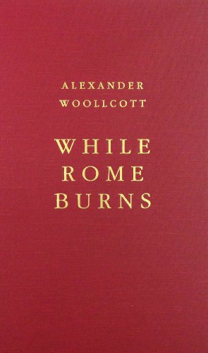 Imagen de archivo de While Rome Burns a la venta por ThriftBooks-Atlanta