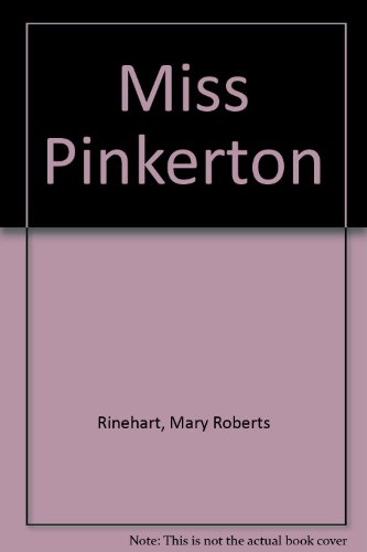 Miss Pinkerton (9780891903277) by Rinehart, Mary Roberts