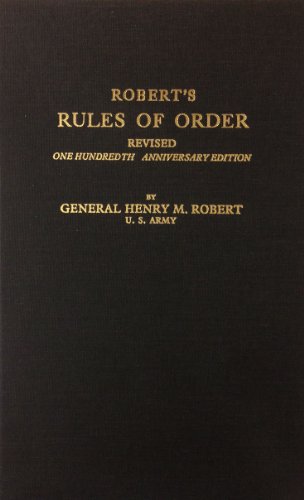 9780891909903: Robert's Rules of Order