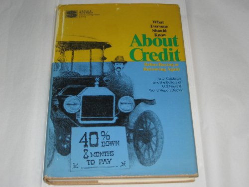 Imagen de archivo de What Everyone Should Know About Credit Before Buying a la venta por Aaron Books