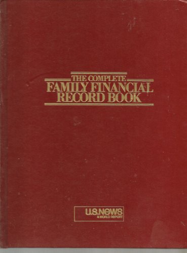 Imagen de archivo de The Complete Family Financial Record Book a la venta por Once Upon A Time Books