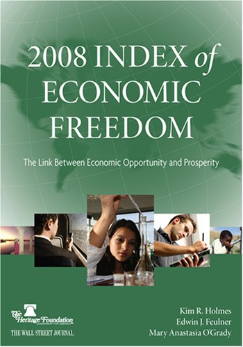 Imagen de archivo de 2008 Index of Economic Freedom a la venta por vladimir belskiy