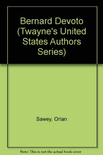 9780891976752: Bernard Devoto (Twayne's United States Authors Series)