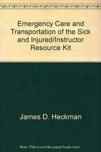Stock image for Emergency Care Transportation of the Sick Injured for sale by JR Books