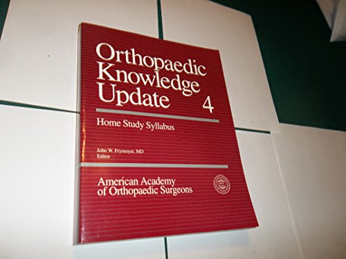 Imagen de archivo de Orthopaedic Knowledge Update: Home Study Syllabus 4 a la venta por Cambridge Rare Books