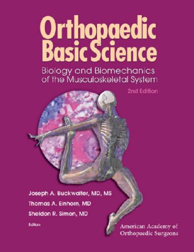 Beispielbild fr Orthopaedic Basic Science Softcover 1999 : Biology and Biomechanics of the Musculoskeletal System zum Verkauf von Better World Books