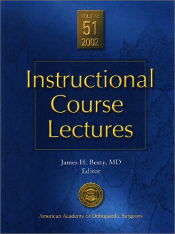 Imagen de archivo de Instructional Course Lectures, 2002: With Index for 1998, 1999, 2000, 2001, and 2002 a la venta por Louisville Book Net