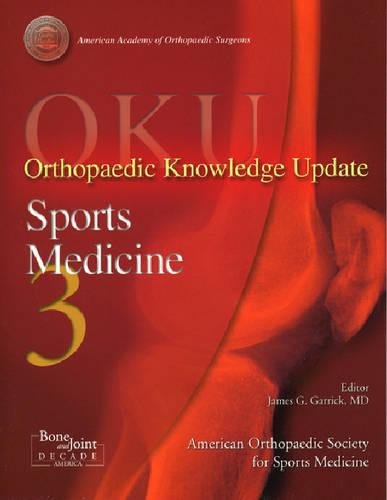 Imagen de archivo de Orthopaedic Knowledge Update Sports Medicine 3 a la venta por Better World Books