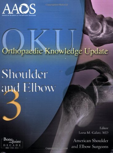Imagen de archivo de Orthopaedic Knowledge Update: Shoulder and Elbow a la venta por ThriftBooks-Dallas
