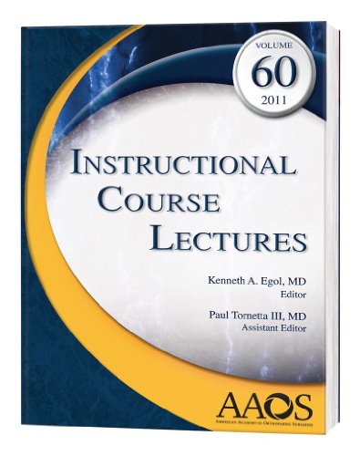 Beispielbild fr Instructional Course Lectures, Vol. 60, 2011 zum Verkauf von Irish Booksellers