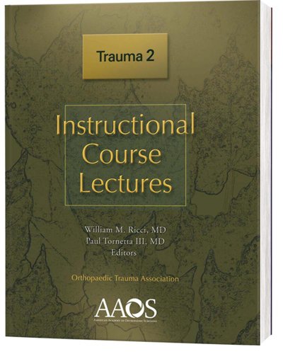 Beispielbild fr Instructional Course Lectures Trauma 2 zum Verkauf von HPB-Red