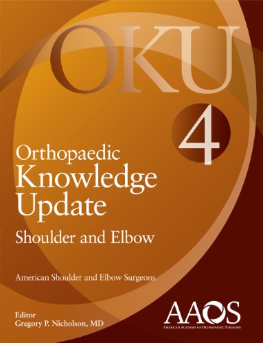 Beispielbild fr Orthopaedic Knowledge Update: Shoulder and Elbow 4 (Orthopedic Knowledge Update) zum Verkauf von SecondSale