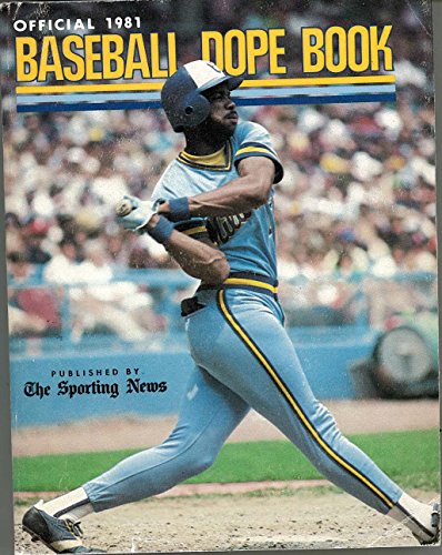 Stock image for Official Baseball Dope Book 1981 Edition for sale by Mike's Baseball Books