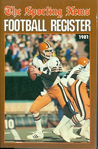 Stock image for The Sporting News FOOTBALL REGISTER: 1981 for sale by SUNSET BOOKS