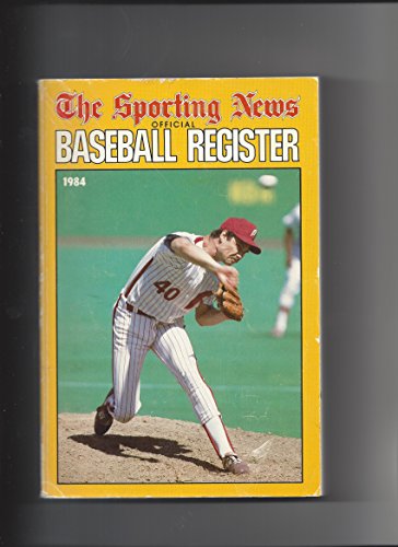 Beispielbild fr The Sporting News Official BASEBALL REGISTER: 1984 Edition zum Verkauf von SUNSET BOOKS