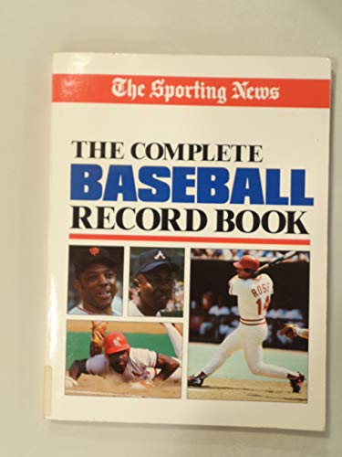 Stock image for The Sporting News Complete Baseball Record Book for sale by HPB-Ruby