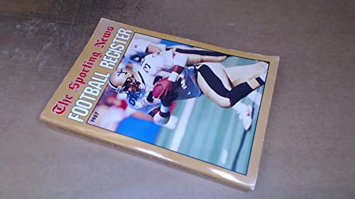 Stock image for The Sporting News FOOTBALL REGISTER: 1987 (See Description) for sale by SUNSET BOOKS