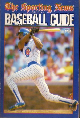 Beispielbild fr The Sporting News Official Baseball Guide, 1988 zum Verkauf von Better World Books