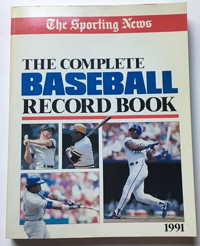 Complete Baseball Record Book 1991 (9780892043842) by Sporting News