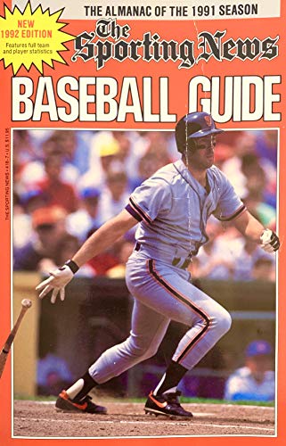 Imagen de archivo de Baseball Guide-92 a la venta por Wonder Book