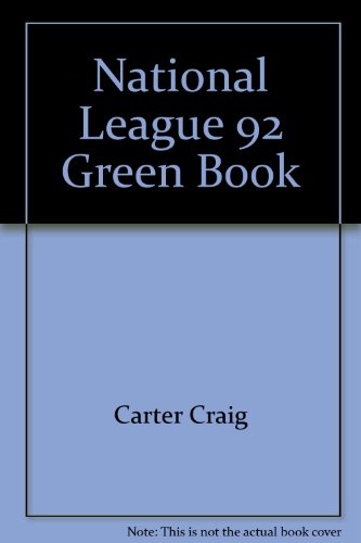 National League 92 Green Book