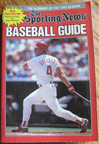 Sporting News Baseball Guide 1994 (9780892044856) by Sporting News