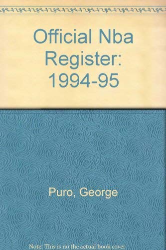 Beispielbild fr Official NBA Register: 1994-95 (Official NBA Register) zum Verkauf von Wonder Book