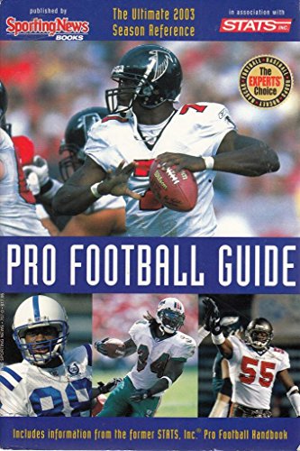 Stock image for Pro Football Guide 2003 Edition for sale by Willis Monie-Books, ABAA