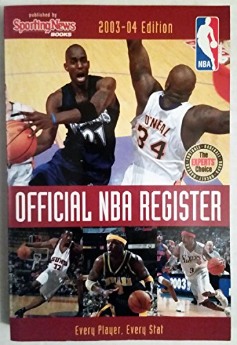 Stock image for Official NBA Register : Every Player, Every Stat for sale by Half Price Books Inc.
