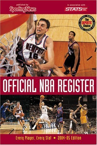 Beispielbild fr Official NBA Register: Every Player, Every Stat 2004-05 Edition zum Verkauf von SecondSale