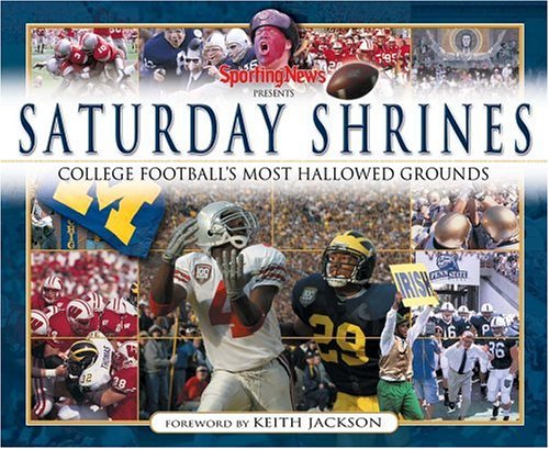 Imagen de archivo de Saturday Shrines: College Football's Most Hallowed Grounds, Big Ten Cover a la venta por Open Books