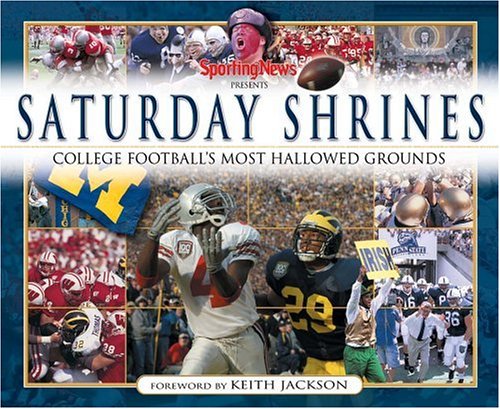 Stock image for Saturday Shrines: College Football's Most Hallowed Grounds, Big Ten Cover for sale by Open Books