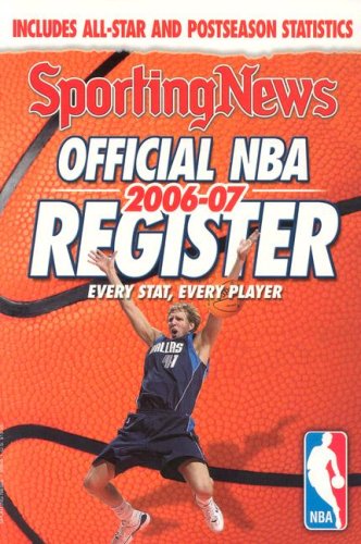 Beispielbild fr Official NBA Register 2006-07 zum Verkauf von Once Upon A Time Books