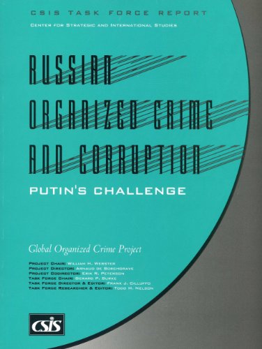 Imagen de archivo de Russian Organized Crime and Corruption: Putins Challenge (CSIS Reports) a la venta por Michael Lyons